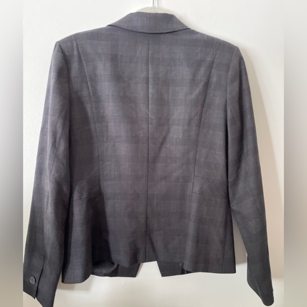 Halogen Single Button Contrast Stitch Blazer Size… - image 6